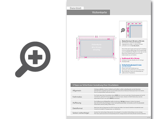 Product Bild visitenkarten_quer_4_0_farbig_90_x_50_mm_(einseitiger_druck)__offsetkarton
